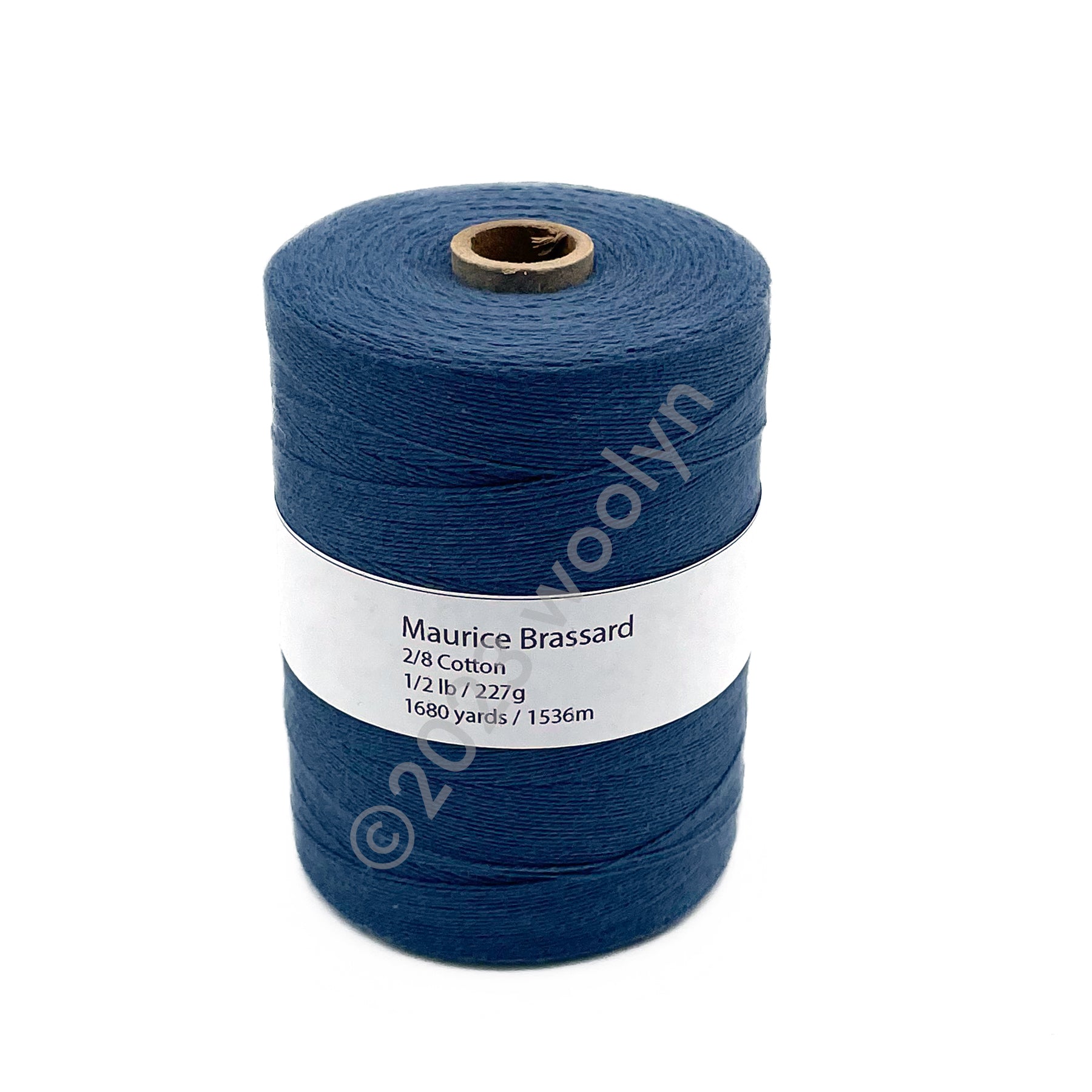 Indigo 100% Lambswool Light Worsted Yarn 4oz