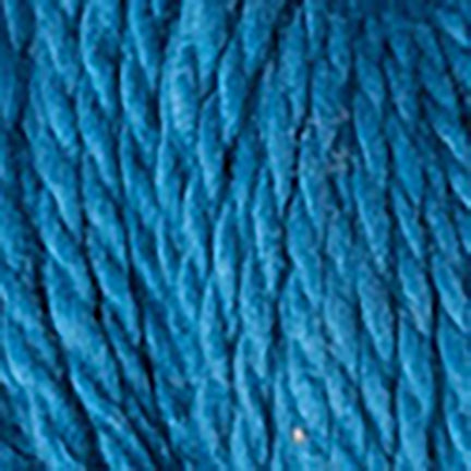 Detail of Blue Sky Fibers Organic Cotton Sport in Mediterranean, a blue