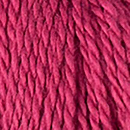Detail of Blue Sky Fibers Organic Cotton Sport in Raspberry, a dark pink