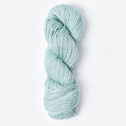 Skein of Blue Sky Fibers Organic cotton sport in light blue