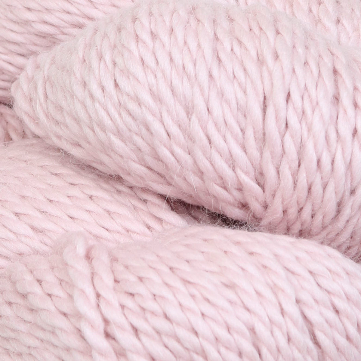 Detail of The Fibre Co. Tundra Sugar Plum Fairy, a light pink color