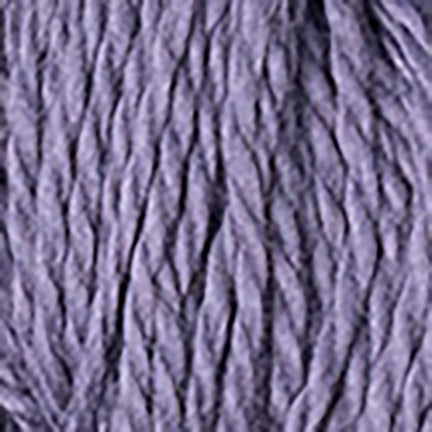 Detail of Blue Sky Fibers Organic Cotton Sport in Thistle, a purple color