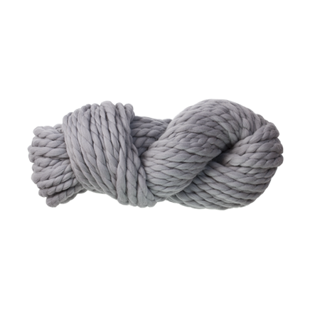 [product_title], [option1]: Light grey yarn twisted in a skein.