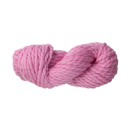 [product_title], [option1]: Bright, light pink yarn twisted in a skein.