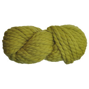 [product_title], [option1]: Bright yellow green yarn twisted in a skein.