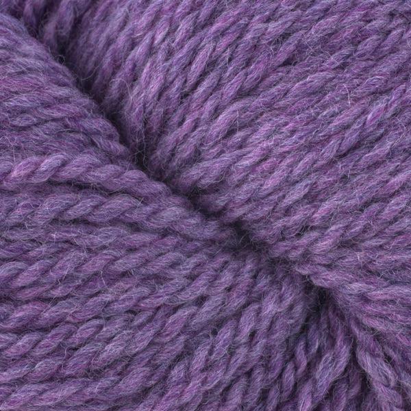 Detail of Berroco Mercado Lupine 4136. a bright, orchid purple.