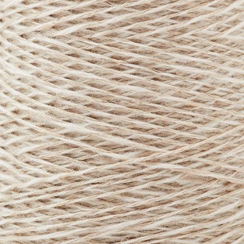 Detail of Gist Duet in Marble, a natural, unbleached off white. 