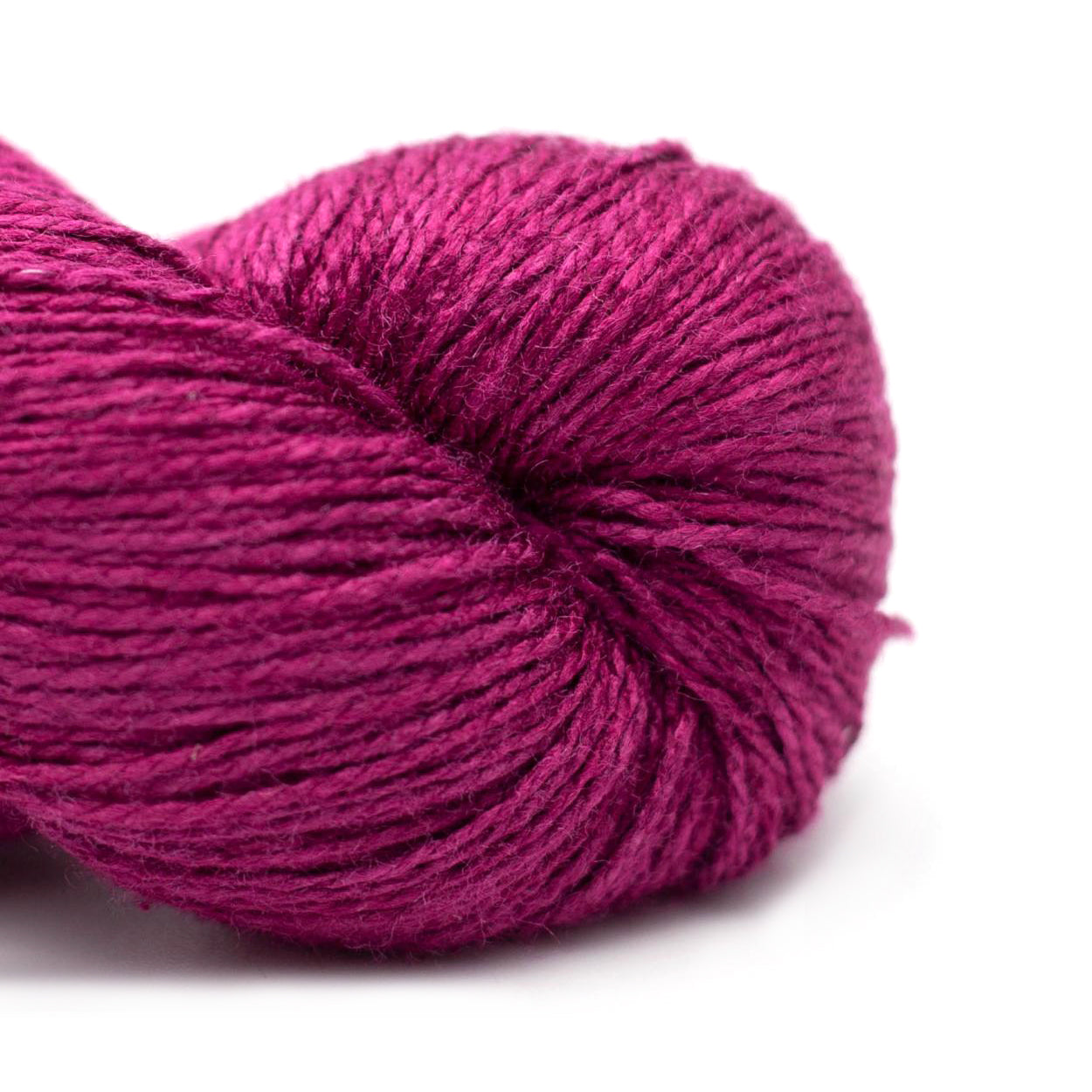 Hydrangea Purple Mohair Yarn Fingering Weight
