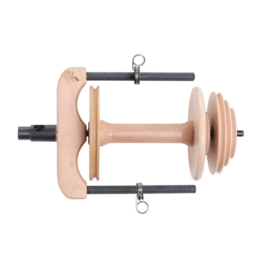 Ashford Sliding Hook Double Drive Flyer + Bobbin,  