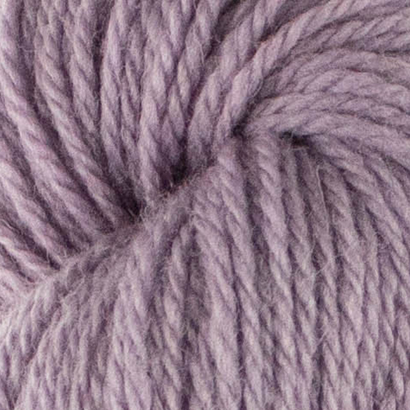 Detail of West Yorkshire Spinners The Croft Shetland Colours in Tresta a lavender color.