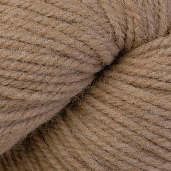 Detail of Berroco Ultra Alpaca in Spelt 504 an undyed warm beige.
