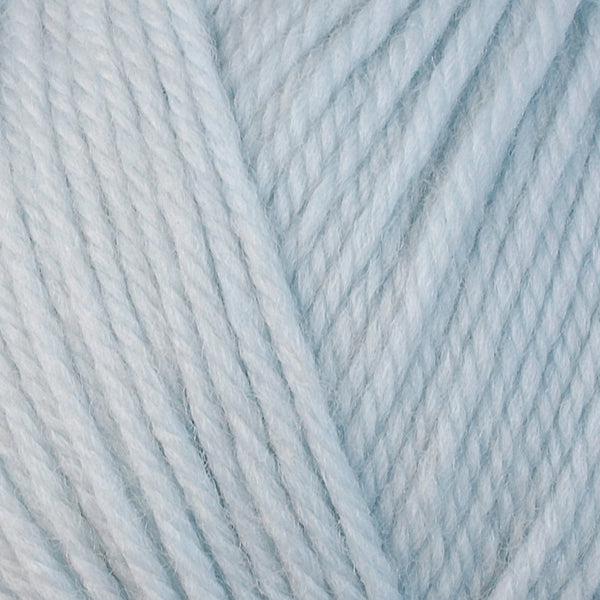 Detail of Berroco Ultra Wool Blue Angel 3318, a pale blue.