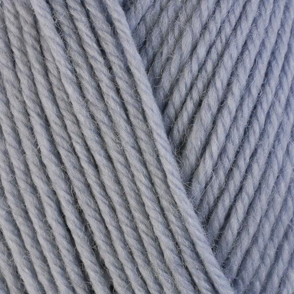 Detail of Berroco Ultra Wool Dove 3311, a light grey.