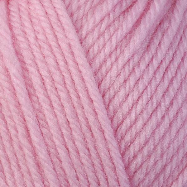 Detail of Berroco Ultra Wool Rose 3315, a pale pink.