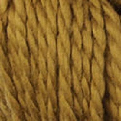 Detail of Blue Sky Organic Cotton Bay Leaf, a medium yellow brown.