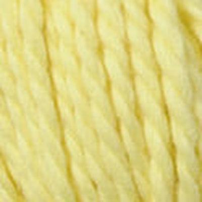 Detail of Blue Sky Organic Cotton Lemonade, a pale yellow.