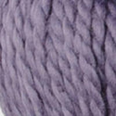 Detail of Blue Sky Organic Cotton thistle, a purple with grey overtones. 