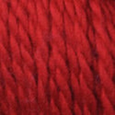 Detail of Blue Sky Organic Cotton True red, a bright red.