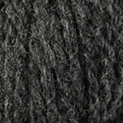 Detail of Blue Sky Woolstok 50g cast iron, a dark charcoal. 