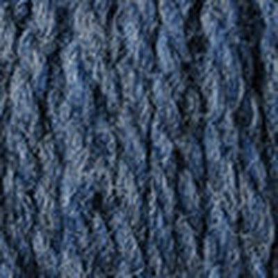 Detail of Blue Sky Woolstok 50g october sky, a dark, deep blue. 