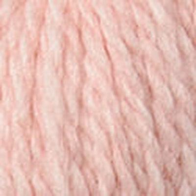 Detail of Blue Sky Woolstok 50g quartz crystal, a pale pink. 