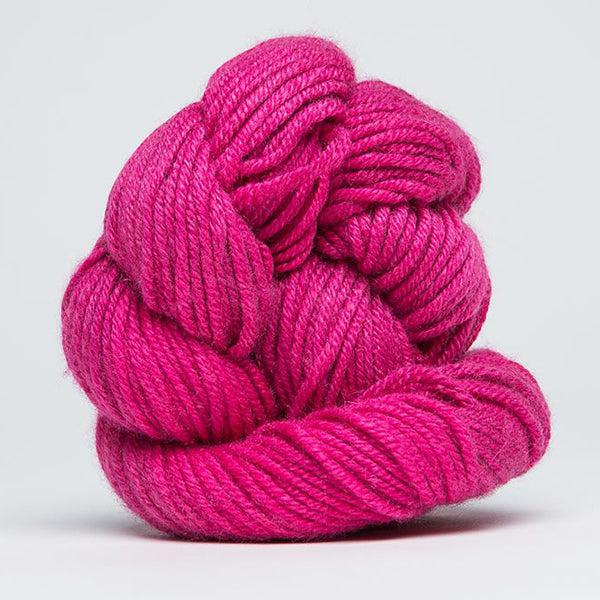 Skein of Jade Sapphire 4Ply Bougainvilla 73, a bright fuchsia. 
