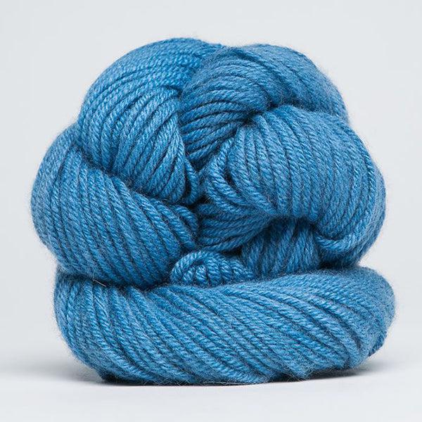 Skein of Jade Sapphire 4Ply Dorothy&#39;s Dress 130, a bright blue. 