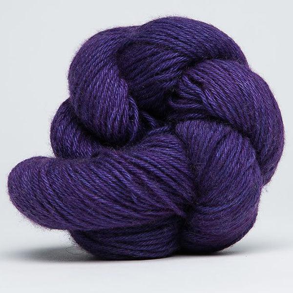 Skein of Jade Sapphire 4Ply Velvet Underground 147, a deep, royal purple. 