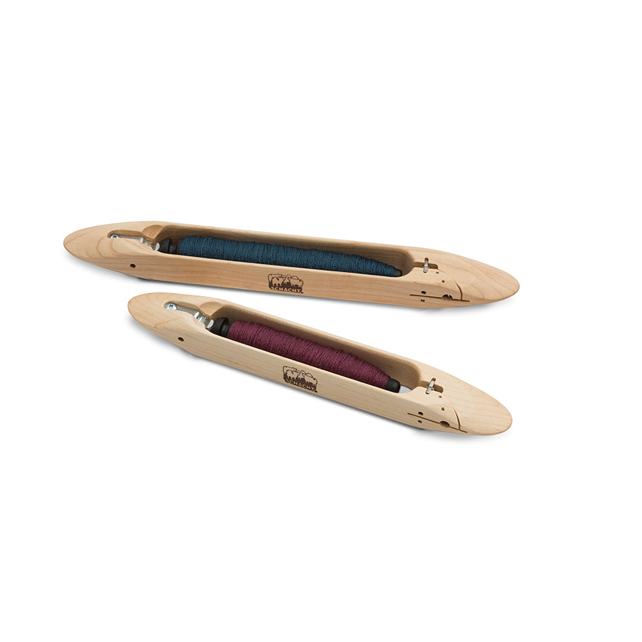 Image of two Schacht End Delivery Shuttles in 12&quot; and 15&quot;.